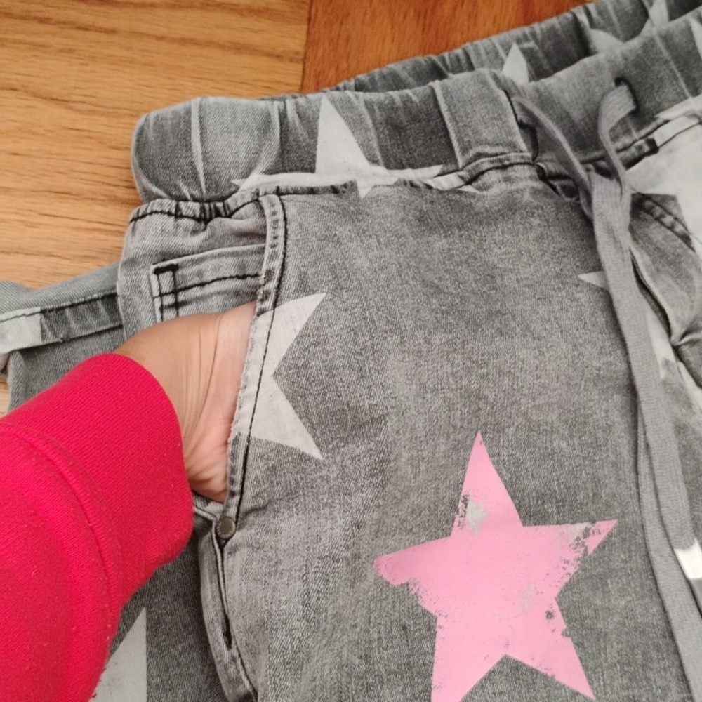 Multi Color Star Jeans - Picture 2 of 4